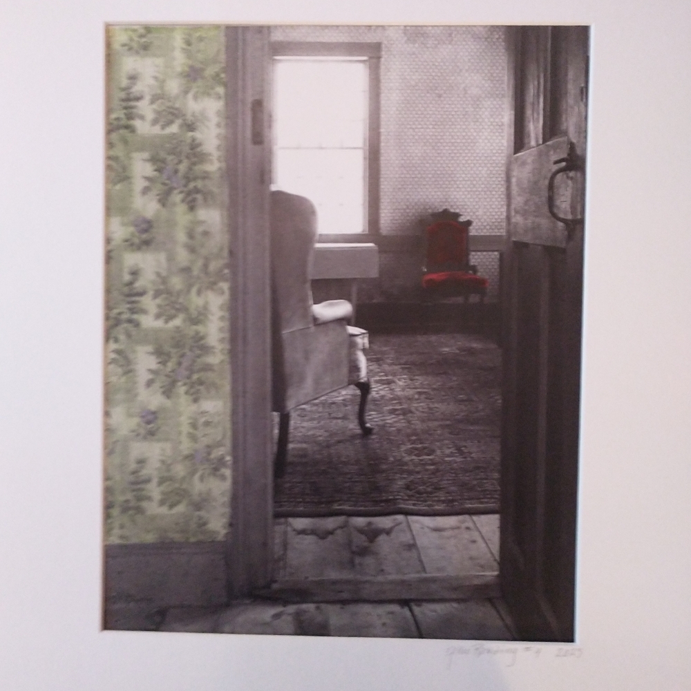 6th print of original hand painted photograph, by seller.